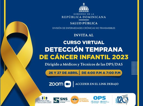 Curso virtual: DETECCION TEMPRANA DE CANCER INFANTIL 2023
